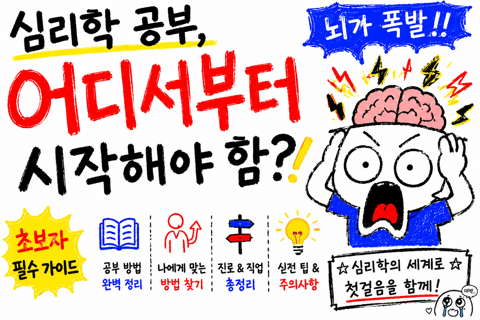 심리학 공부, 어디서부터 시작해야 할까요? 초보자를 위한 완벽 가이드