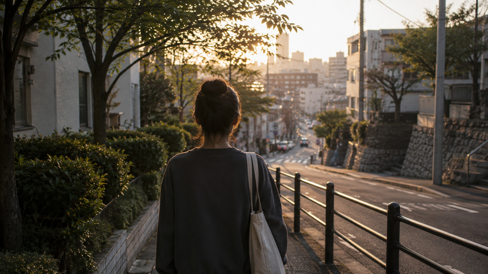 특별할 것 없는 일상을 계속 이어가는 사람